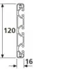 Profil 8 120x16 ultraleicht I-Typ – Bild 2